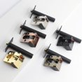 thumbnail image 3 of SPRING Door Latch Self-Closing Bolt Easy Installation Security Chain Concealed Silver, 3 of 8
