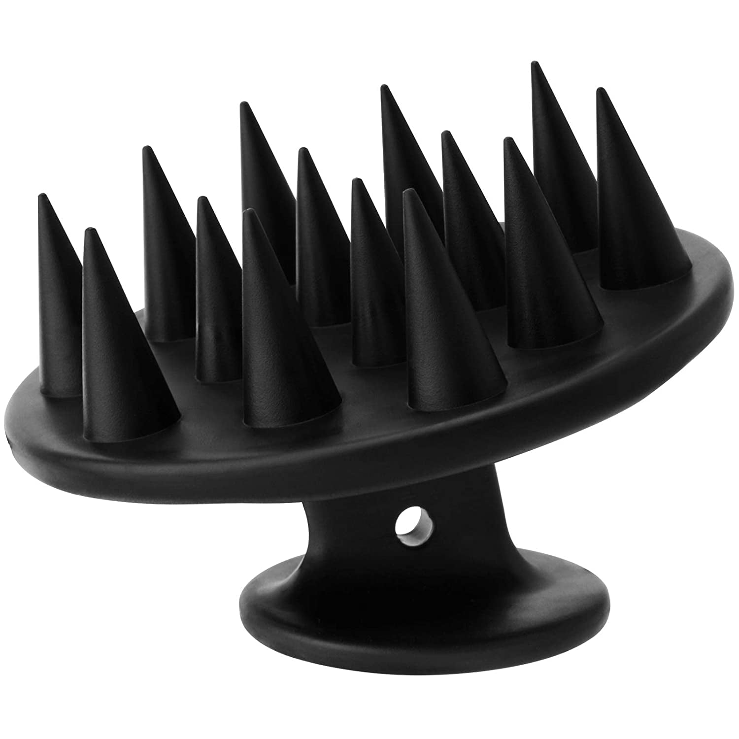 FReatech Updated Hair Scalp Massager Shampoo Brush, Integrated SIlicone  Head Scrubber, Long and Stiff Node Pass Through the Hair Easily, Wet & Dry,  Never Fall Apart, Black | Walmart Canada