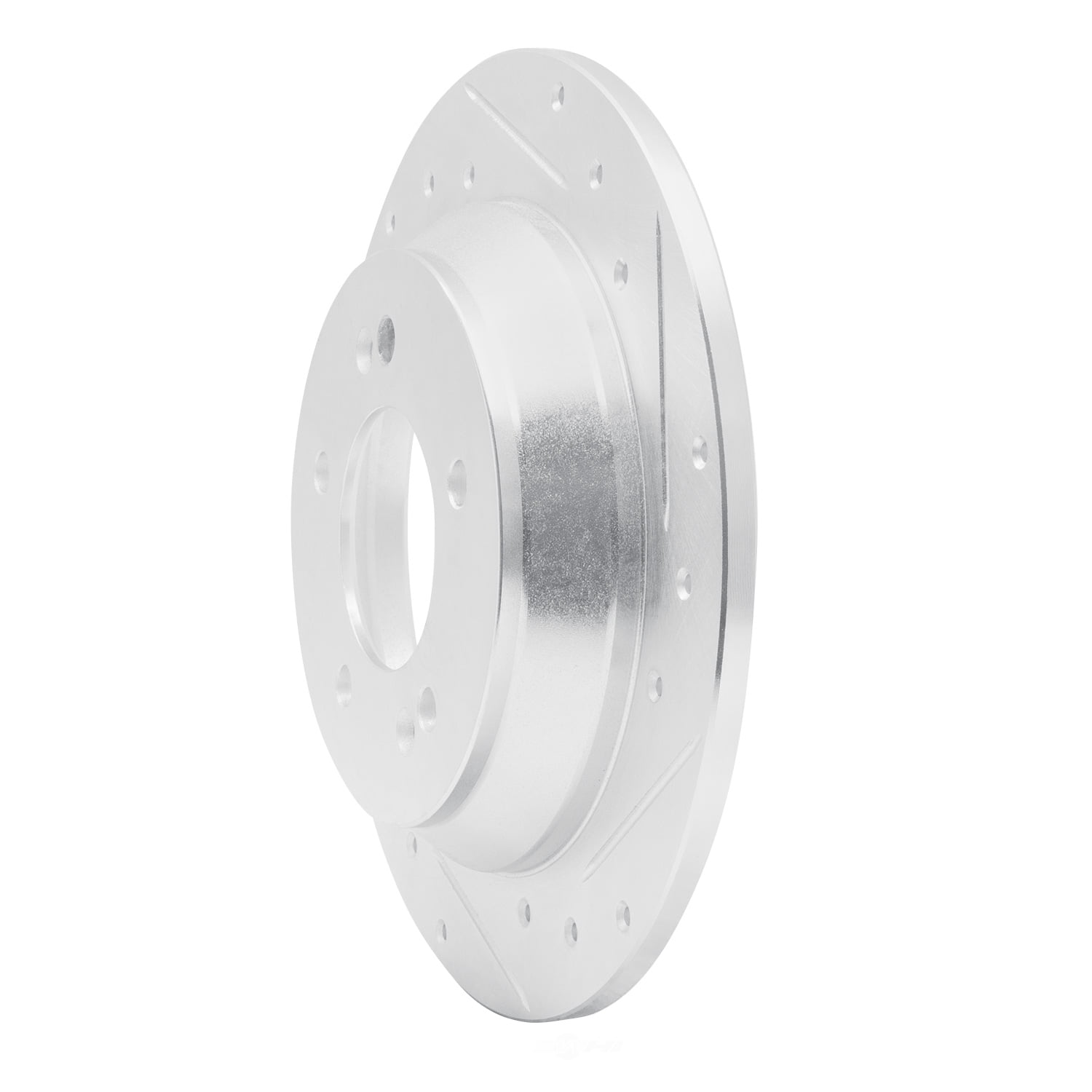 Dynamic Friction Company 631-03059R DFC Brake Rotor - Drilled And Slotted - Silver