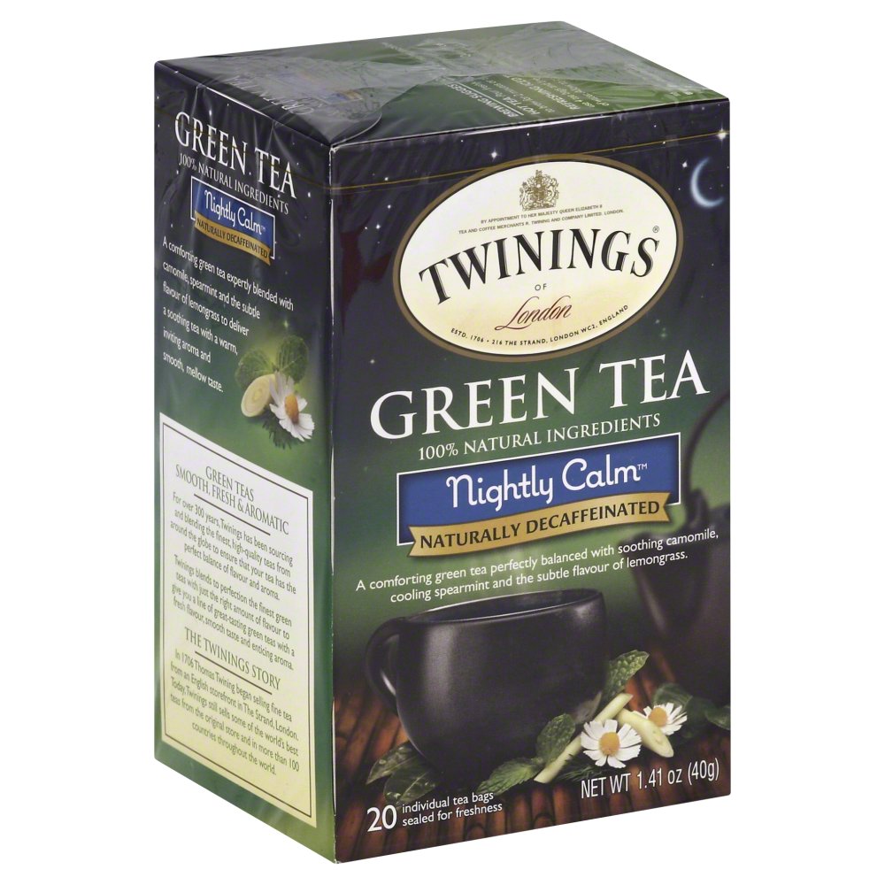 Twining Tea Tea Grn Nightly Calm 20.0 BG Pack of 6 Walmart Canada