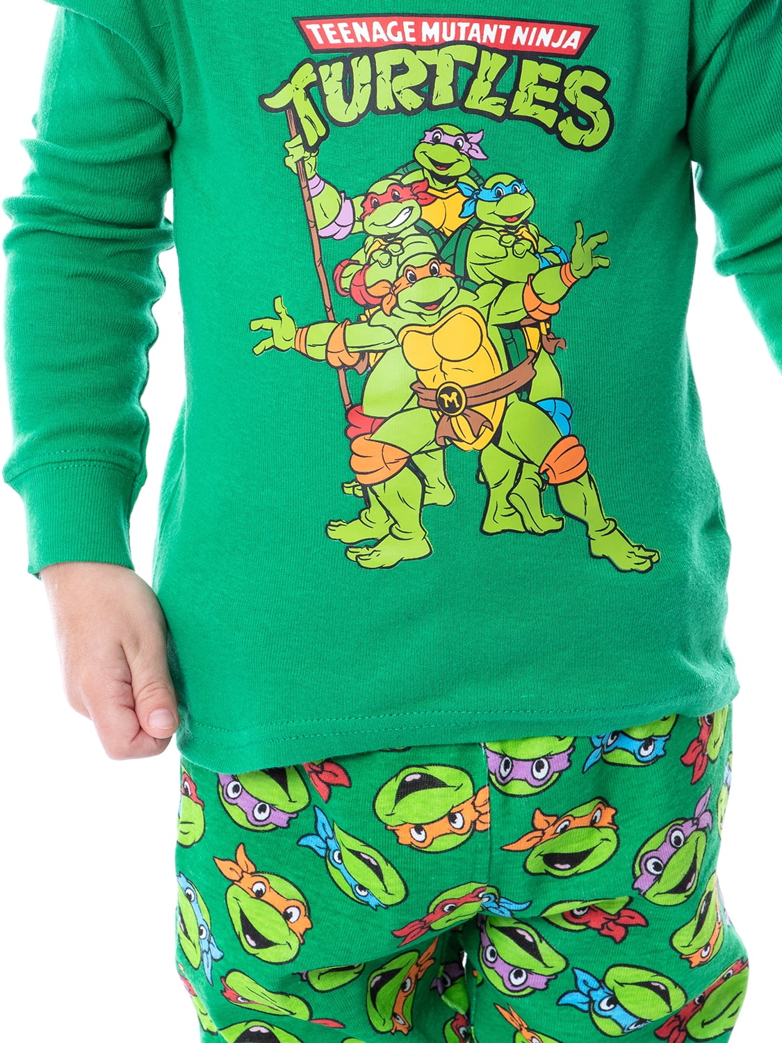 Nickelodeon Toddler Boys' Teenage Mutant Ninja Turtles Jogger Pajama Set (4T)  