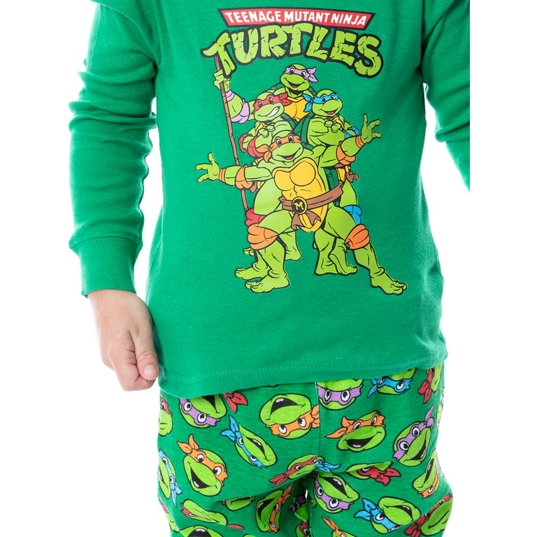 Kids Teenage Mutant Ninja Turtles Pyjama Set (4-13yrs) - Matalan