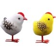 thumbnail image 1 of The The The Chicks Garden 2PC Moss Furry On Of Chicks Table At Stand Easter Home Decor Large Gnomes Garden Decorations, 1 of 5