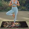 thumbnail image 3 of Uorisanigo Floral Dragonfly Car Seat Cover for Post Gym Workout Universal Front Seat Cover Absorb Sweat Athletic Running Towel Seat Universal Fit High Back Seat Covers for Cars, 3 of 8