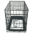 thumbnail image 4 of Dog Cages for Large Dogs 20" 24" 30" 36" 42" 48", Heavy Duty Outdoor Dog Crate, Foldable Dog Kennels for Inside Outside, Small Medium X Large Dog Cage with Pan, Single Door, 20" x 12" x 14", Q4813, 4 of 8