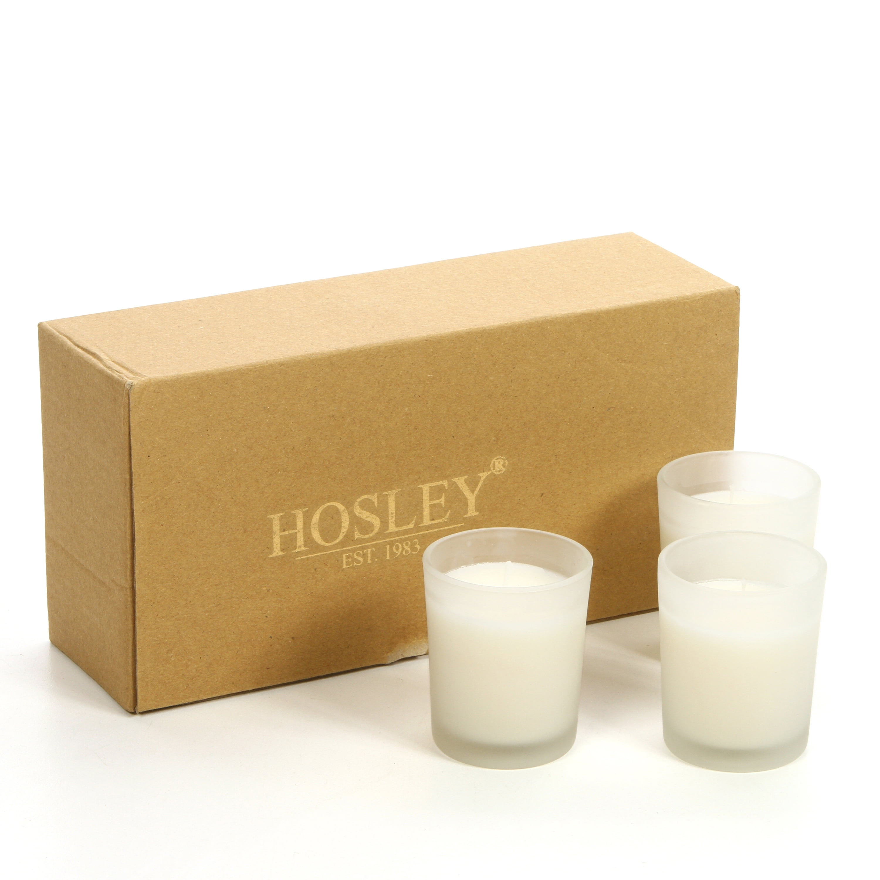 Hosley 8 Pack Red Unscented Taper Candle 7" High 