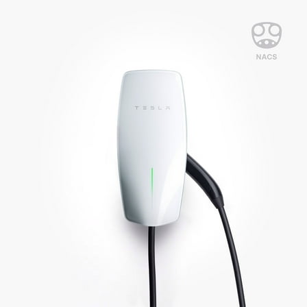 Tesla Wall Connector - Electric Vehicle (EV) NACS Charger - Level 2 - up to 48A with 24' Cable