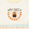 thumbnail image 4 of Inktastic My First Thanksgiving Girls Baby Dress, 4 of 5