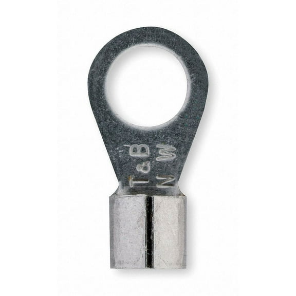Sta-Kon Ring Terminal,Bare,16 AWG,14 AWG,PK100  NW14-10