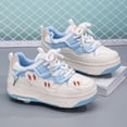 thumbnail image 6 of Kids Roller Shoes Sneakers with Wheels - Premium Sport Roller Skate Sneaker for Boys Girls Christmas Birthday Children Show Gift, 6 of 15