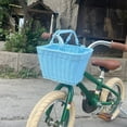 thumbnail image 5 of RUISINERY Removable Kids Bicycles Basket Colorful Bike Front Handlebars Storage Basket for Front Bicycles Mounting, 5 of 7