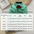 thumbnail image 4 of abtuhar Toddler Boy Outfits,Newborn Boy Outfits,Children's Little Print Fashion Long Sleeved Jacket and Casual Pants Sets Green 100, 4 of 5