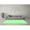 thumbnail image 3 of Ahgly Company Indoor Rectangle Solid Emerald Green Modern Area Rugs, 8' x 12', 3 of 4