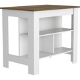 thumbnail image 2 of Wide Top for Meal Preparation - Multicolor Stationary Kitchen Island in Dining Area, 2 of 6
