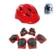 thumbnail image 1 of Juego de 7 unids/set de casco de seguridad para niños y niñas, conjunto de rodilleras, coderas, protección para casco de bicicleta y patín para ciclismo Fivean Cascos de ciclismo, 1 of 2