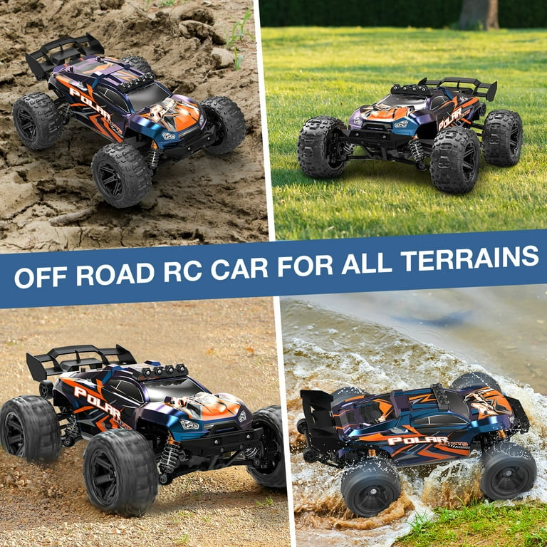 HAIBOXING RC Cars, 1:14 Remote Control Cars for Adults Kids,39+KPH Hobby  Electric RC Monster Trucks,2.4GHz 4WD All Terrain Waterproof Off-Road RC