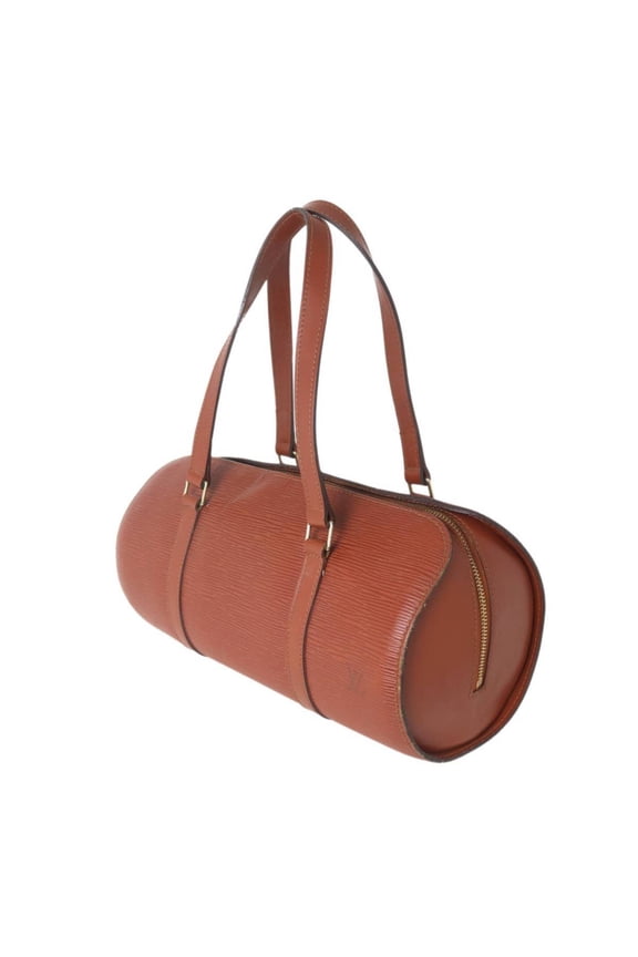 Pre-Owned LOUIS VUITTON Soufflot Handbag, Epi Leather, Kenya Brown, M52223 AR0948