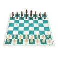 thumbnail image 2 of Jeu d'Échecs International, Pièces d'Échecs Slippy Damier Kit Kit Complet Gramineae PU pour la Maison, 2 of 8