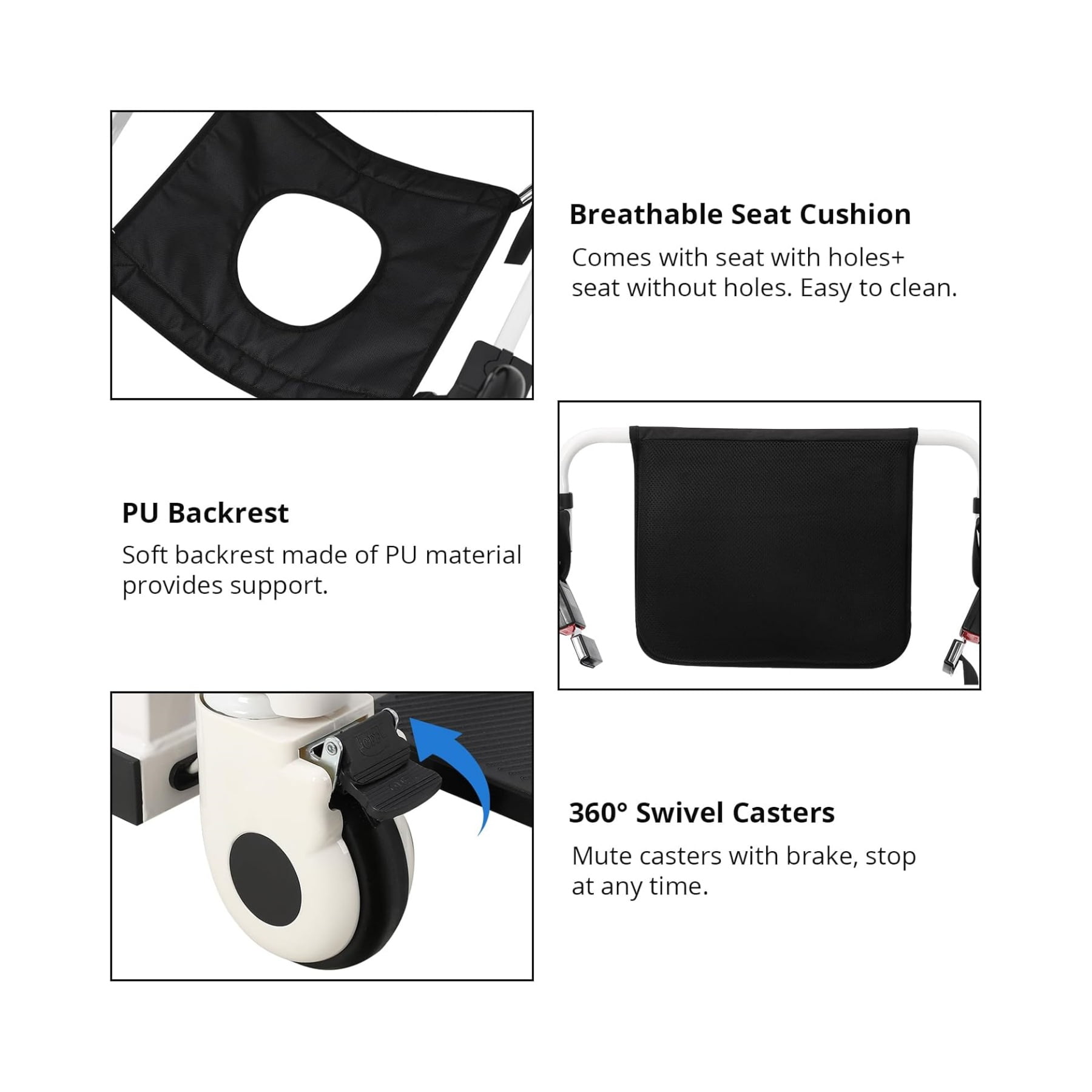 Electric Patient Lift Transfer Chair - Portable Car Lift Aid, Suitable for Elderly Care Workers, Lightweight Bedside Bathroom Wheelchair