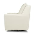 thumbnail image 4 of DaVinci Nova Pillowback Swivel Glider in Cotton Weave, 4 of 6