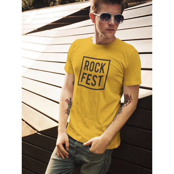 Rock Fest Sign Tee Men's -Image by Shutterstock