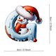 thumbnail image 1 of Adorno Colgante de Acrílico 2D con Forma de Muñeco de Nieve Navideño | Colgante Personalizado para Árbol de Navidad con 3 Opciones de Cinta | Decoración con Nombre Personalizado para Niños, Regalos,, 1 of 1