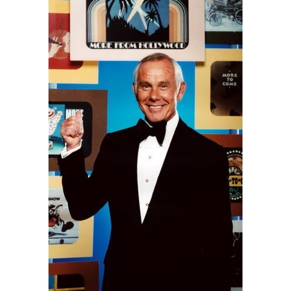 Johnny Carson Poster Entertainment Decor 27inx40in Entertainment Theme Room Art Poster 27x40 Unframed, Age: Adults, Rectangle AB Posters
