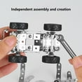 thumbnail image 4 of Qocolhg STEM Toys for Boys Girls 3-6 7 8-12 Years Old, Metal Assembled Engineering Vehicle Screw Tightening Toy Model Building Blocks For Children Military Trucks Gift, Christmas Birthday Gifts, 4 of 6