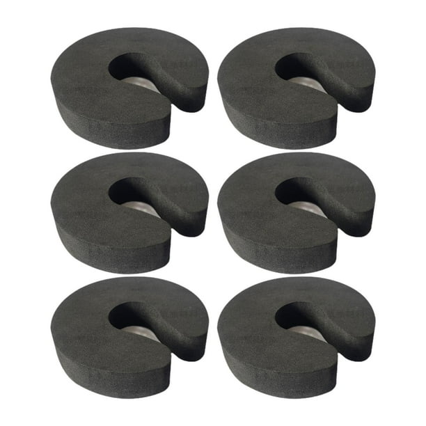 Protector de dedos multifuncional para niños (6 unidades). Negro 15MM
