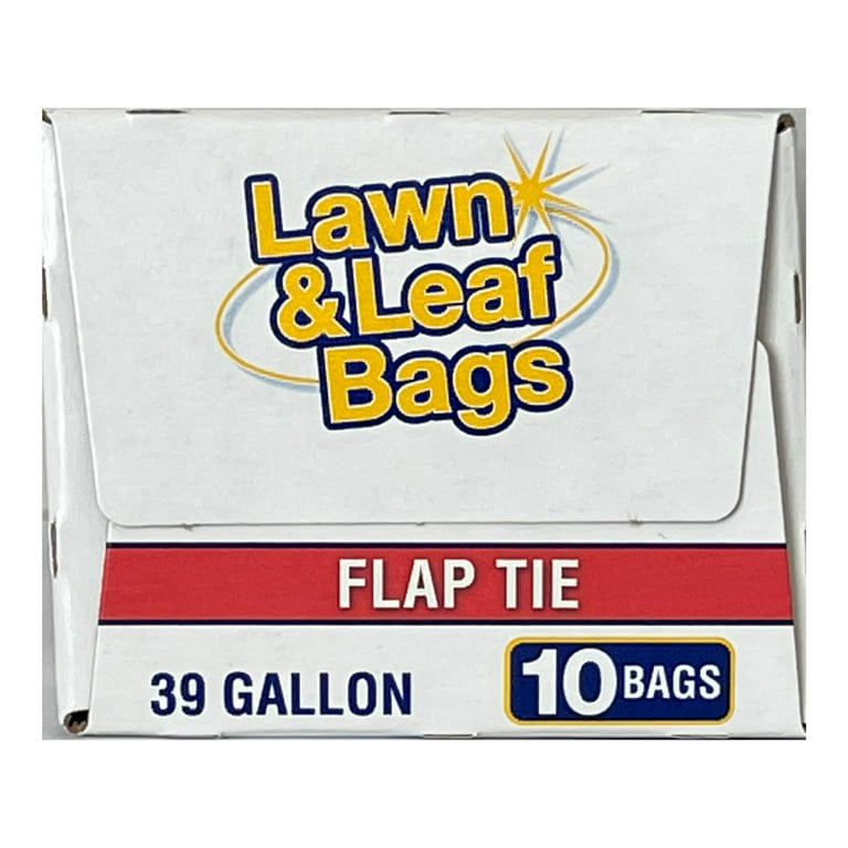 Food Lion Lawn & Leaf Flap Tie Bags 39 Gallon