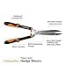 thumbnail image 5 of Fiskars 23-Inch Power-Lever Hedge Shears, Self-Sharpening Precision-Ground Steel Blades, For Trimming/Shaping Hedges and Shrubs in Your Garden, Lawn and Yard Tools, Black/Orange, 5 of 5