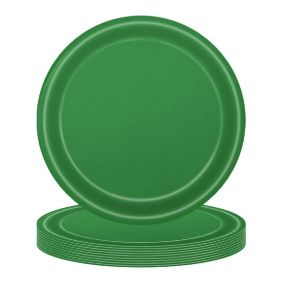 Christmas Paper Plates - 10-Pack Disposable Tableware for Holiday Parties, Durable Paper Plates for Festive Dining and Decor