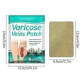 thumbnail image 5 of 2025 Varicose Veins Treatments Stickers Universal Varicose Massage Stickers for Loose Leg Vein Legs, 5 of 5