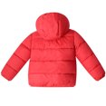 thumbnail image 2 of Children Kids Winter Warm Hooded Coats Baby Boys Girls Thick Jackets Plus Velvet Coat Toddler Solid Cotton Outerwear for 2-7T, 2 of 8