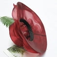 thumbnail image 5 of Meidiya Women's Organza Church Tea Party Wedding Fascinator Hat UPF50+ Wide Brim Sun Hats, 5 of 8