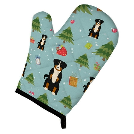 

Carolines Treasures BB4703OVMT Christmas Appenzeller Sennenhund Oven Mitt Large multicolor