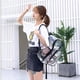 thumbnail image 5 of Mochila Transparente Con Correa Ajustable, Bolso Escolar De Moda De Pvc, Bolsos De Hombro Multibolsillos De Gran Capacidad, Bolsos De Hombro Para La Universidad Y El Hogar Kearding AP007151-01, 5 of 6