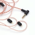 thumbnail image 2 of Yucurem 0.78mm 2 Pin Earbuds Cable with Mic for Weston 1964 Ue3x Ue18 W4r (copper ), 2 of 10