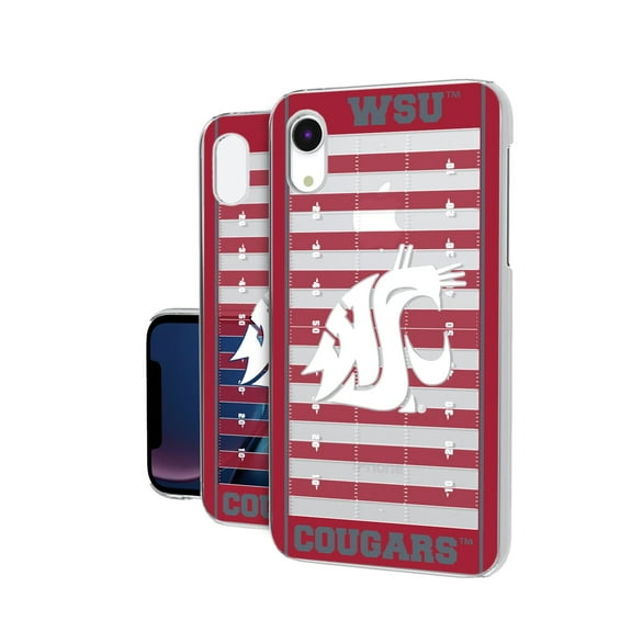 Washington State Cougars Clear Field iPhone Case