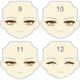 thumbnail image 4 of Sunday Ob11 Face GSC Clay Man Honkai: Star Rail - Cara de pasta de agua hecha a mano, accesorios para muñecas con expresión alternativa, 4 of 5