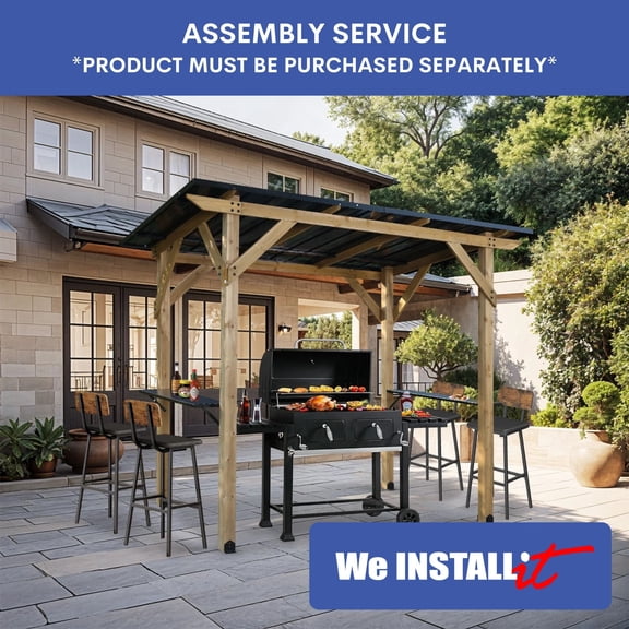 Home Installation Service - Grill / BBQ Gazebo Assembly ($1,000 and Up Regular Priced)