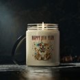 thumbnail image 5 of Happy New Year with Bulldog Fireworks Holiday Xmas Winter 2025 Soy Wax Candle Dog Lover Gifts Idea 16oz White Vanilla Candle - 00025, 5 of 5