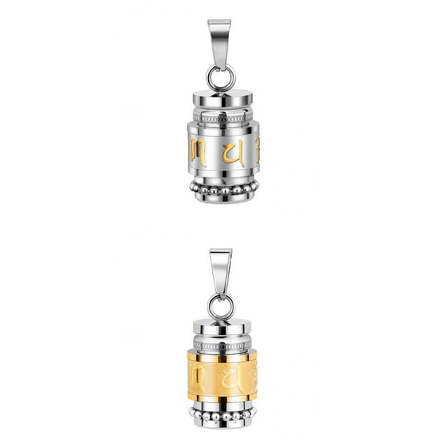Colgante Del Budismo 2pcs, Collar Pendiente de La Joyería Artes de DIY