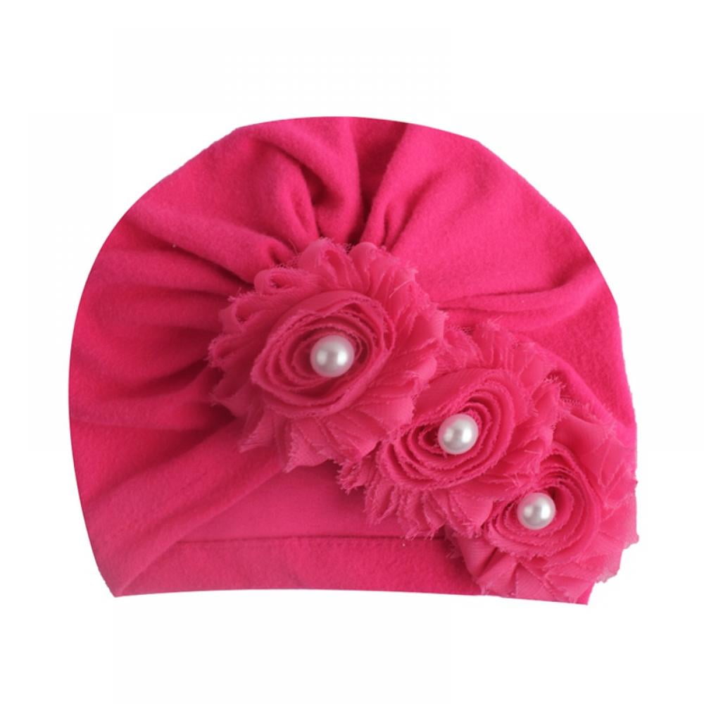 Stibadium Baby Turban Bow Hats For Girls Infant Head Wrap Soft Knotting Cap For Toddler Kids Walmart Com