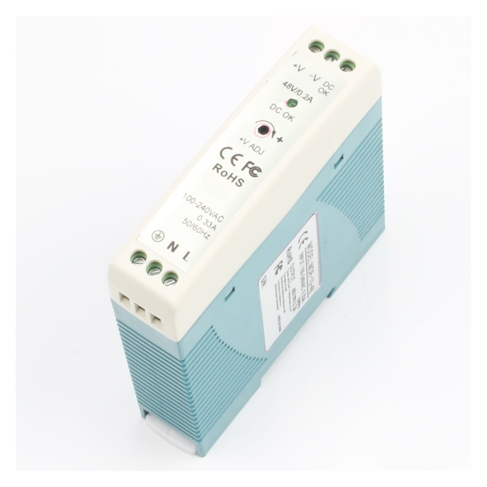 12V 5V 15V 24V 36V 48V 10W Din Rail Power Supply Ac-dc Driver AC/DC Wide Constant Voltage LED Strip ,Stable Input & Output