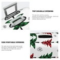 thumbnail image 5 of Xecao Buffalo Plaid Christmas Trees print Elastic Luggage Cover, with double-sided print , is perfect for travel, business, and daily use, 5 of 9