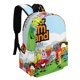 thumbnail image 2 of Batalla por la Isla de los Sueños-theme Backpack, Campus style schoolbag Bookbag with Adjustable Shoulder Straps And Large Zip Compartment, Unisex Travel Bags.42x30x15cm, 2 of 6