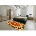 thumbnail image 4 of Ahgly Company Indoor Rectangle Patterned Love Red Area Rugs, 8' x 12', 4 of 6