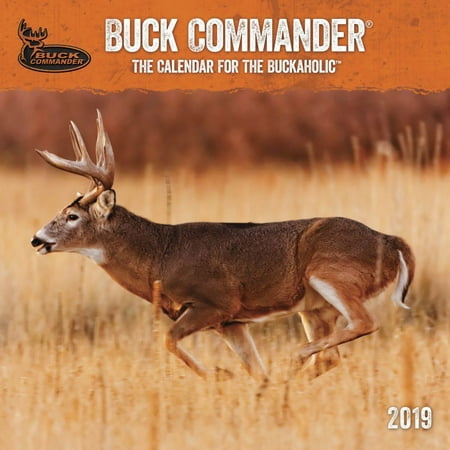 2019 Buck Commander 2019 Wall Calendar, by (Best Wall Calendars 2019)