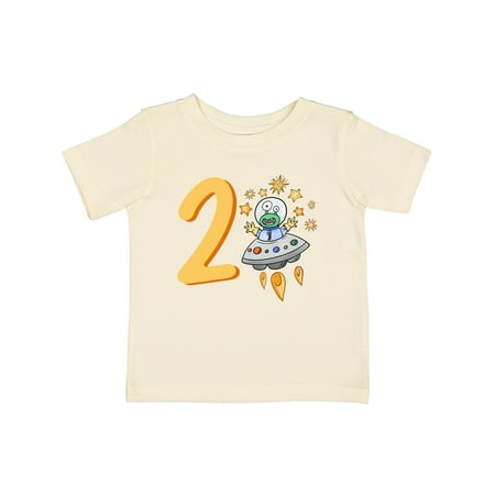 

Inktastic Happy 2 Year Old Alien Gift Baby Boy or Baby Girl T-Shirt